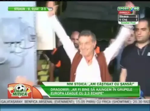 Gigi s-a suit din nou pe masina: "Ba, l-a vazut cineva pe Niculescu?" :) Stelistii au innebunit si l-au intampinat ca pe un REGE!