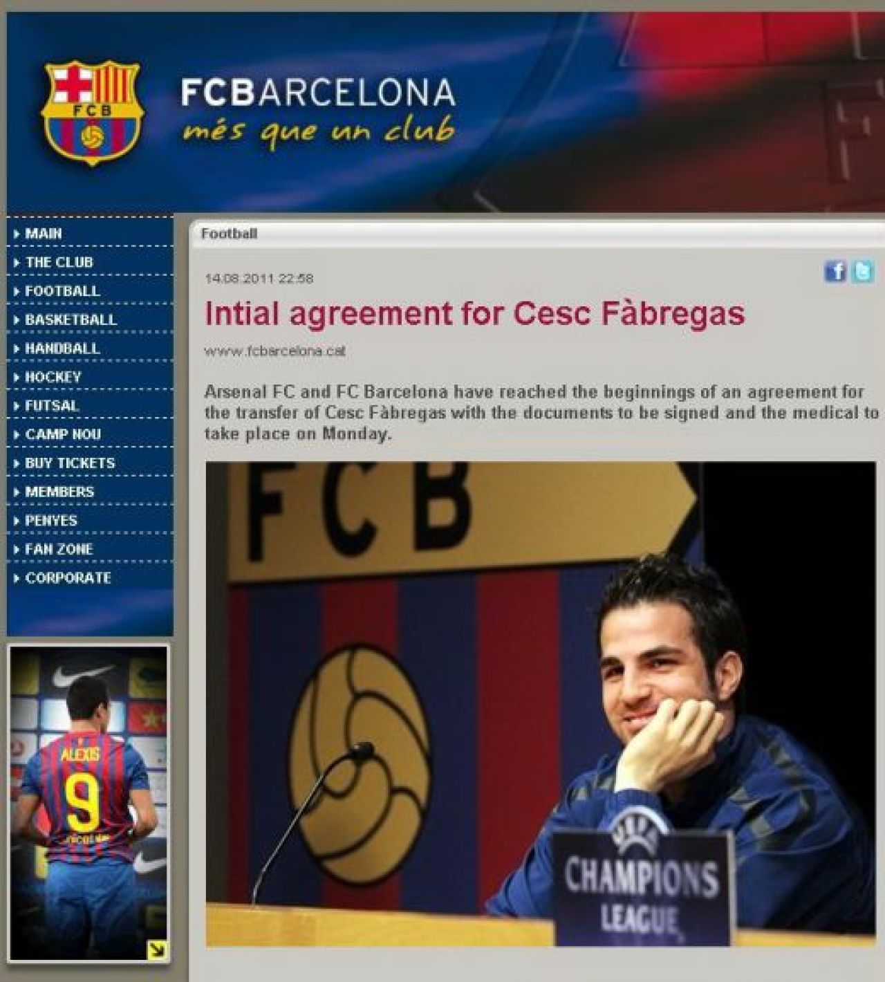 Transferul mai important decat Supercupa! Site-urile lui Arsenal si Barca anunta OFICIAL ca Fabregas e jucatorul catalanilor! Reactia lui Wenger:_2