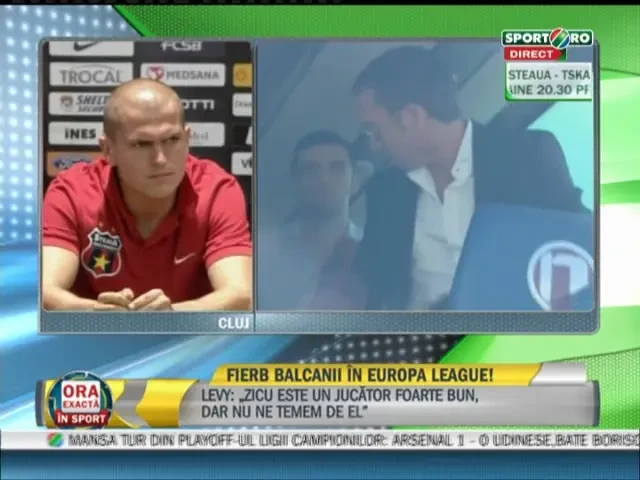 SUPER-VIDEO! Bourceanu s-a stricat de ras cand a aflat de BLATUL cu TSKA! Vezi ce a spus preferatul patronului: