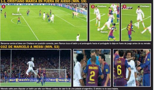 Dovada ca Ronaldo a inscris dintr-un OFSAID mai mare decat frustrarea lui Mourinho! Inca 2 situatii in care arbitrii au tinut cu Real! FOTO_2