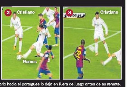Dovada ca Ronaldo a inscris dintr-un OFSAID mai mare decat frustrarea lui Mourinho! Inca 2 situatii in care arbitrii au tinut cu Real! FOTO_3