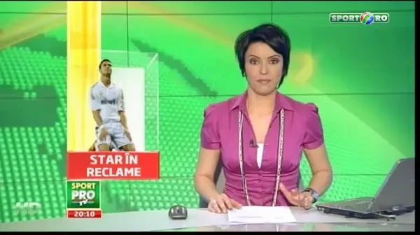 Cristiano Ronaldo e galactic si in reclame!