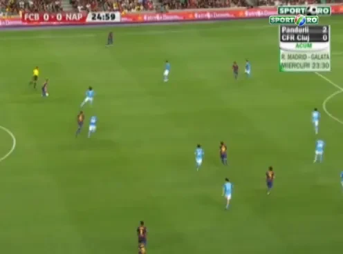 Barcelona - Napoli | Fabregas inscrie primul gol pentru Barca