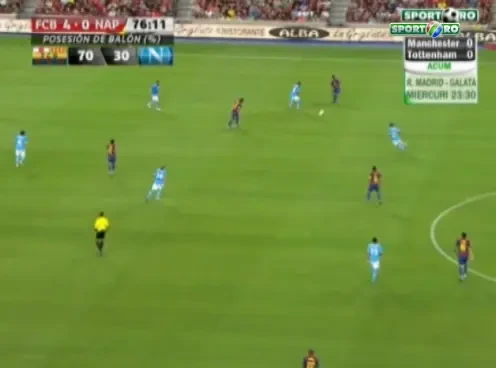 Barcelona 5-0 Napoli | Messi reuseste dubla!