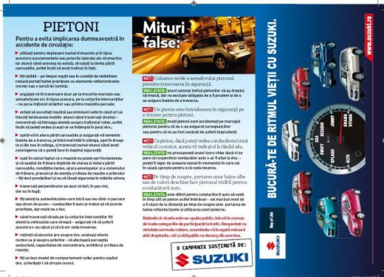 (P) IMPARTE DRUMUL! Cum ajuta Suzuki la reducerea numarului de accidente pentru pietoni!_1