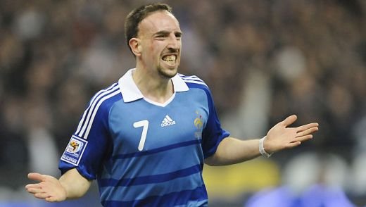 Dedicatie pentru Piturca! Ribery revine la nationala Frantei! Vezi pe cine a chemat Blanc la meciul cu Romania!
