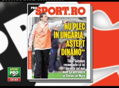 Luni in ProSport: Ce antrenor de rezerva are Dinamo!