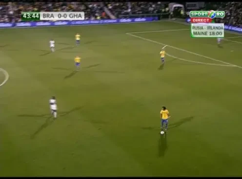 Brazilia 1-0 Ghana! GOL Damiao