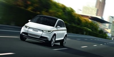 FOTO: Revine ala micu de la Audi! Motor electric,&nbsp;un plin de curent la 200 de km!&nbsp;
