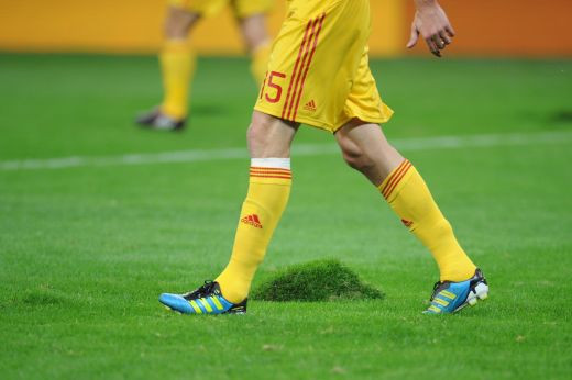 Imaginile de RAS de la meciul cu Franta sunt ISTORIE! Noul gazon ajunge in Romania in 2 zile!