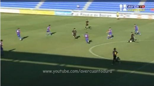 VIDEO Barcelona creste un mic Hagi! Gol superb din cercul de la centrul terenului!