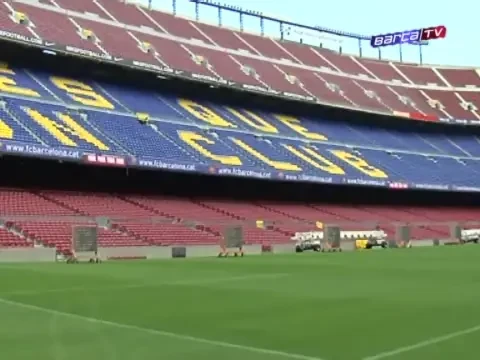 Ventilatoare uriase pe Nou Camp