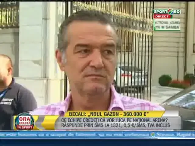 24 de tiruri pleaca maine din Olanda cu noul gazon pentru National Arena: 360.000 euro si un an garantie: Jucam pe el la 3 minute dupa montare