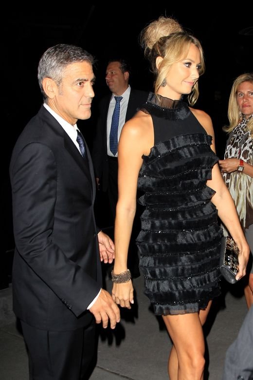 FOTO / SENZATIE! George Clooney s-a cuplat cu o batausa din WRESTLING!_3