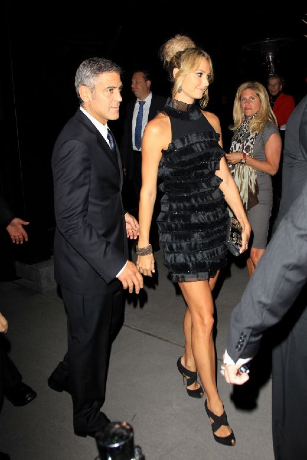 FOTO / SENZATIE! George Clooney s-a cuplat cu o batausa din WRESTLING!_4