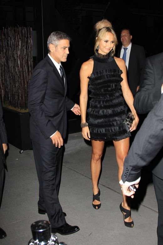 FOTO / SENZATIE! George Clooney s-a cuplat cu o batausa din WRESTLING!_5