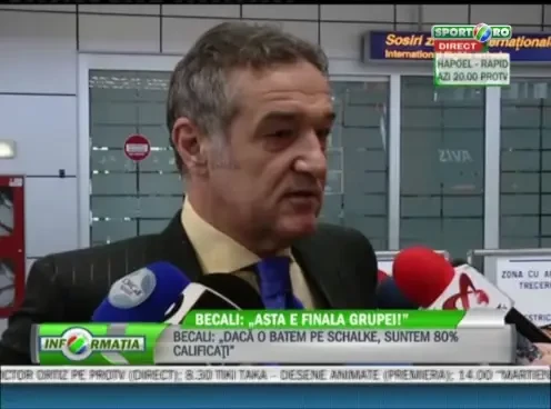 Becali anunta MACEL cu Schalke: Astia sunt de 7 zile in fotbal! Ii batem, ii facem mar! Cine da golurile victoriei: