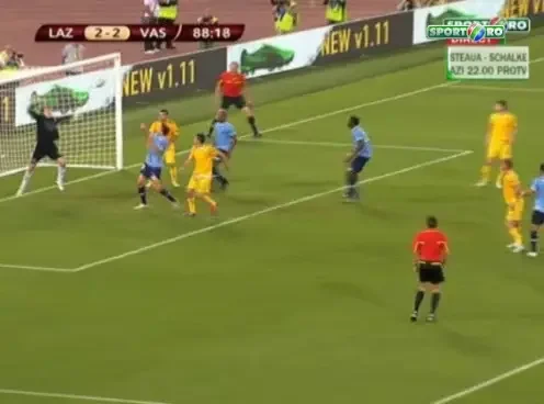 VIDEO Ratarea serii in Europa League! Vaslui a scapat ca prin MIRACOL dupa bara lui Hernanes si 'scorpionul' lui Diakite!