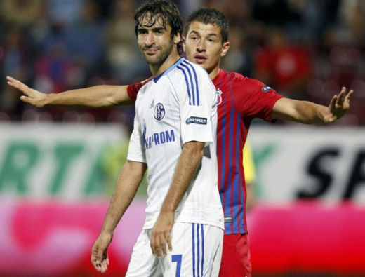 Spaniolii au adormit la meciul de debut al lui Raul in Europa League! Steaua, fara niciun sut pe poarta: A fost cel mai PROST meci din Europa