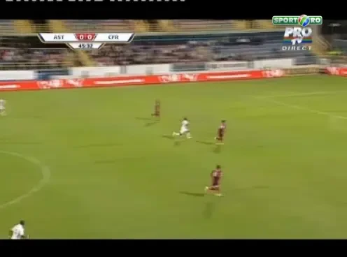 Astra deschide scorul, dupa o gafa Minca-Rada!