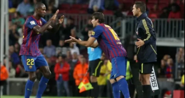 AUDIO: Scandal monstru la Barcelona! Comentatorul de Telemadrid i-a pus o porecla sinistra lui Abidal!
