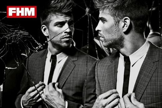VIDEO Pique, fotbalist MODEL! Vezi cum si-a INNEBUNIT fanele cu o noua sedinta foto!