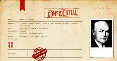 Hitler, o poveste fara sfarsit! Capul familiei care&nbsp;a preluat&nbsp;BMW a fost unul dintre oamenii lui!