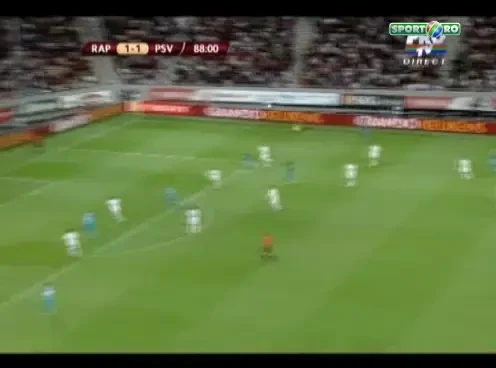Rapid - PSV, gol 2 Toivonen