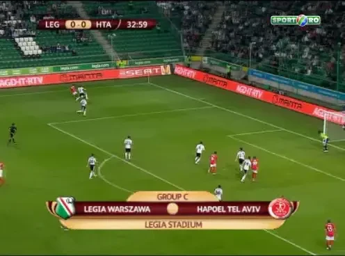 VIDEO: Spectacol cu 5 goluri in grupa Rapidului! Ne batem cu polonezii pentru primavara! Vezi rezumatul de la Legia - Hapoel