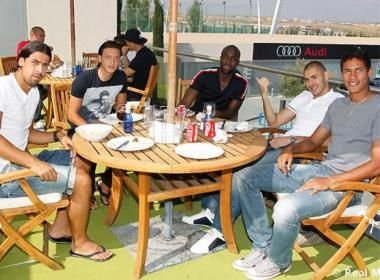 Mourinho si-a socat elevii la finalul antrenamentului: 