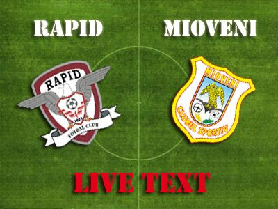Un penalty inexistent, un gol superb al lui Pancu si o ratare URIASA a lui Herea: Rapid 4-0 Mioveni!