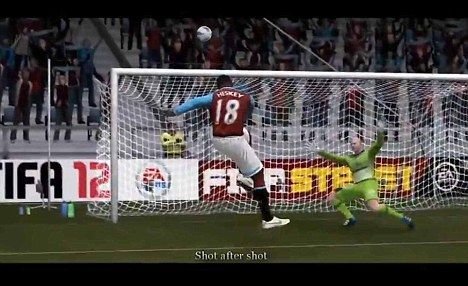 Parodia din FIFA 12 care l-a distrus pe unul dintre cei mai mari ratangii atacanti ai Angliei! SUPER VIDEO