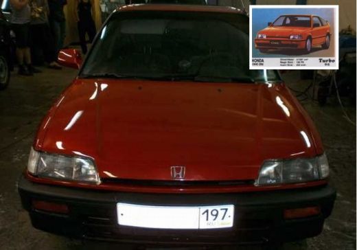 Si-a facut masina ca in GUMA TURBO! De la o Honda prafuita la un CIVIC CRX ca acum 20 de ani!_1