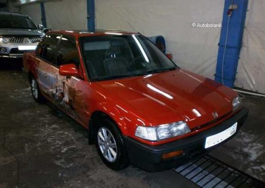 Si-a facut masina ca in GUMA TURBO! De la o Honda prafuita la un CIVIC CRX ca acum 20 de ani!_43