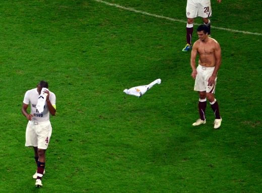 FOTO: Pancu a rabufnit! Gest necontrolat al rapidistului la finalul meciului cu Legia si atac dur la adresa colegilor:_2