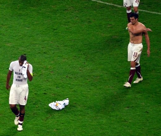 FOTO: Pancu a rabufnit! Gest necontrolat al rapidistului la finalul meciului cu Legia si atac dur la adresa colegilor:_3