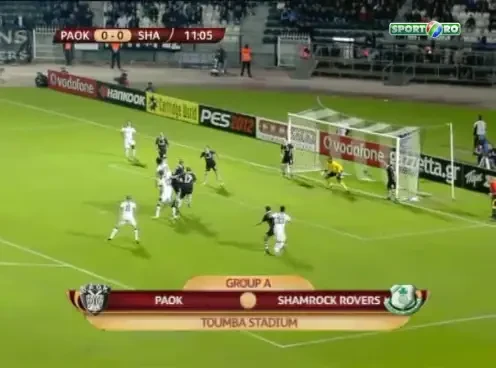 Cel mai fericit roman din Europa League! Golul cu care Costin Lazar a pornit fiesta la Salonic: