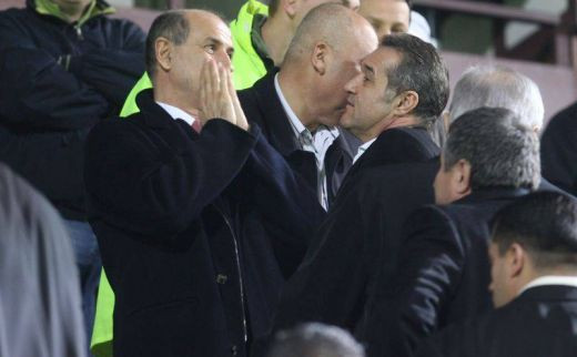 VIDEO: Becali si Copos au RENUNTAT sa mai sfinteasca National Arena! Ce surpriza au avut inainte de derby: