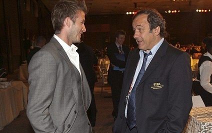 Platini rade de Beckham si de oferta arabilor de la PSG: Sunteti nebuni... la Paris, Beckham nu ar fi bun decat de shopping