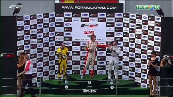 Marinescu a terminat pe trei in ultima etapa a sezonului de Formula 2