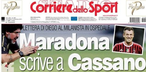 Drama lui Cassano continua: ar putea fi operat pe INIMA! Vezi scrisoarea TULBURATOARE trimisa de Maradona_2