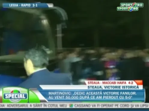 VIDEO: Ilie, SEF de galerie! Gestul cu care Iliesta le-a intra definitiv la inimi suporterilor stelisti!