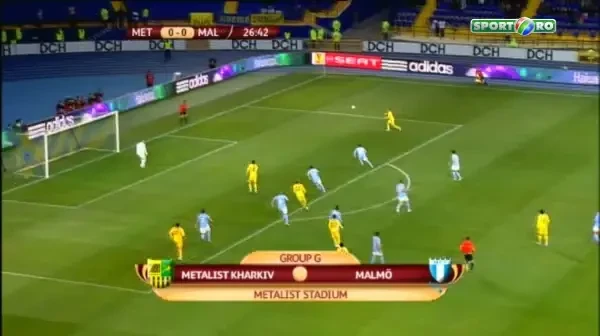 SURPRIZA din Europa League a mai reusit o victorie! Vezi golurile prin care Metalist Kharkov a batut-o pe Malmo: