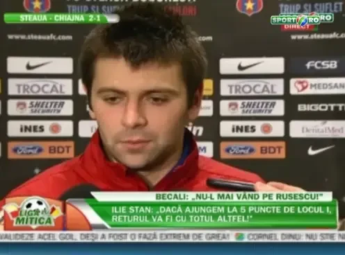 Rusescu: Pot sa dau gol si cu CU*UL! :) Cui ii dedica stelistul bijuteria de gol si ce ii transmite lui Becali: VIDEO