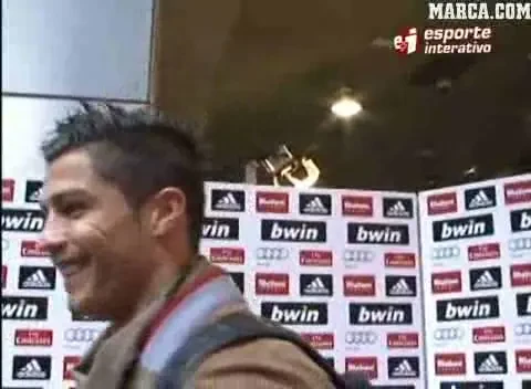 VIDEO Cristiano Ronaldo, in culmea fericirii! Cantaretul sau preferat din Brazilia i-a dedicat o melodie!