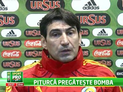 VIDEO! Piti i-a cerut scuze lui Marica: Poate ca am gresit sa-l indrept spre Schalke! De ce s-a enervat selectionerul pe ziaristi: