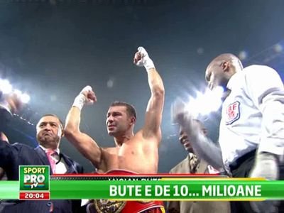 Bute intra in Liga Campionilor! 10 milioane pentru trei meciuri in 2012! Conditia sa-si dubleze veniturile din box: