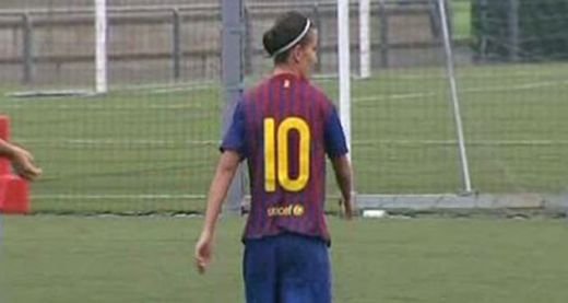 VIDEO: Messi ar fi REZERVA in echipa fetelor! Extraterestra Barcelonei are 10 victorii din 10 si 14 goluri! Vezi ce stie sa faca:
