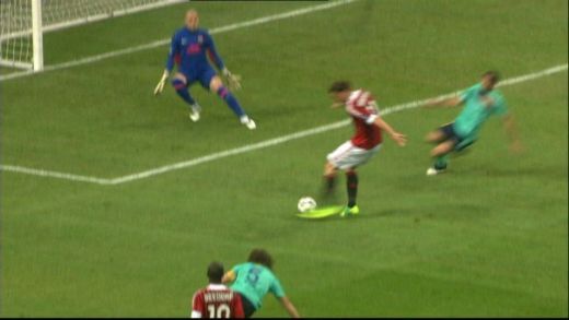 Meci MONDIAL pe San SIRO! Messi si Xavi n-au avut MILA de executia MAGICA a lui Boateng! Milan 2-3 Barcelona!_3