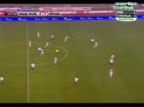 Steaua Rosie 0-2 Partizan! VIDEO